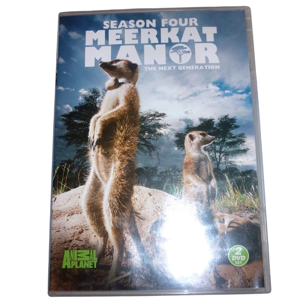 Meerkat Manor Season 4 The Next Generation Animal Planet 2-Disc DVD Set